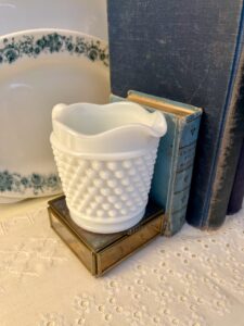 vintage secondhand decor styled in a modern home