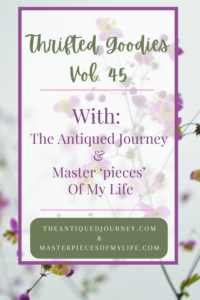 thrifted goodies volume 45 with The Antiqued Journey and Masterpieces of my Life