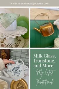 thrift store finds to add to vintage collections