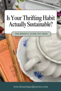 Mindful Thrifting | The Antiqued Journey