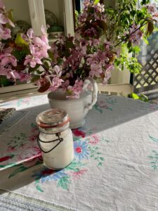 Designing a low-sensory home with vintage finds and muted antique tones