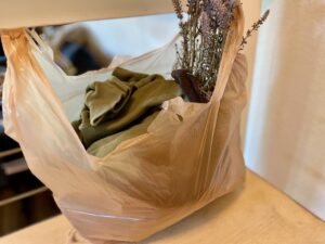mindful secondhand shopping donating gently used items