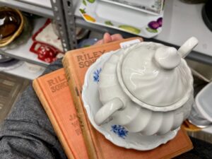 thrifting mindfully with intention-not being wasteful even when shopping secondhand