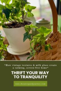 Vintage Finds That Reduce Home Anxiety And where to thrift them for less