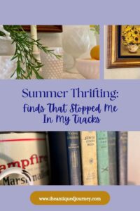 thrifting for summer home decor