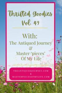 Thrifted Goodies Vol. 49 from The Antiqued Journey and Masterpieces of My Life