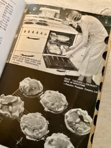 old pages of an antique cookbook circa 1939