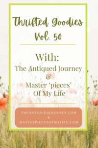 Thrifted Goodies Vol. 50 with The Antiqued Journey and Masterpieces of my Life
