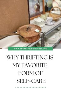 thrifting as a mindful hobby, not just shopping