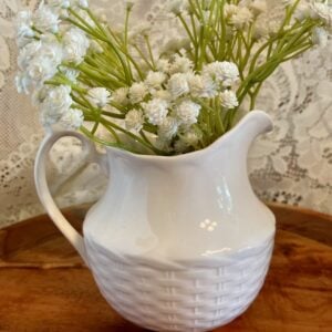 vintage ironstone pitcher