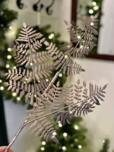 rose gold leaf picks from King of Christmas