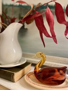 thrifted goodies vintage fall decor